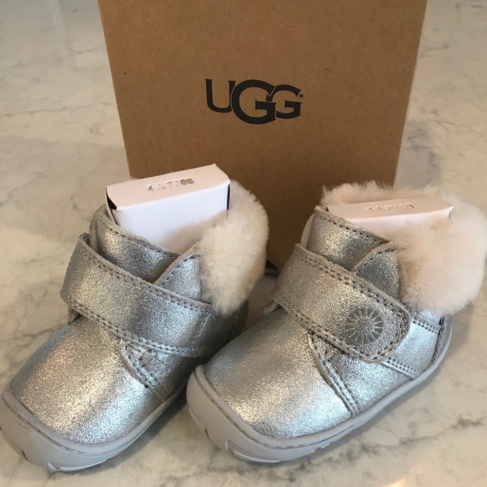 Children’s Ugg T Jorgen Boots Silver